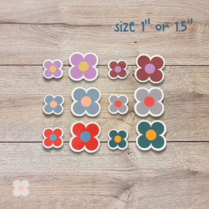 Flower Vinyl Sticker Set