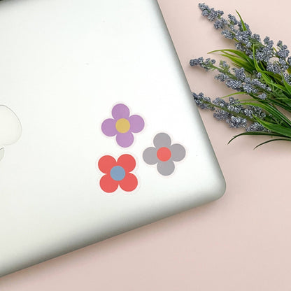 Flower Vinyl Sticker Set