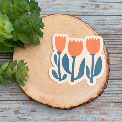 Tulip Vinyl Sticker