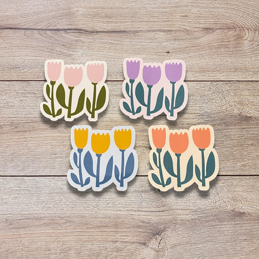 Tulip Vinyl Sticker