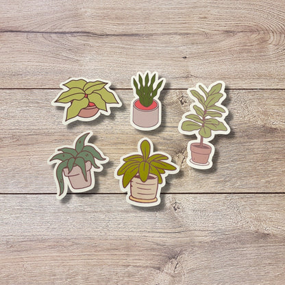 House Plants Sticker Set
