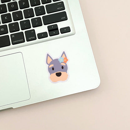 Schnauzer Vinyl Sticker