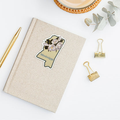 Mississippi State Flower Vinyl Sticker