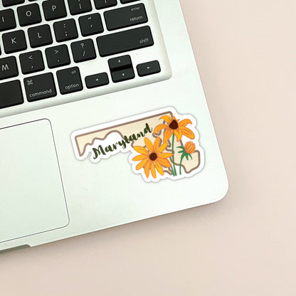 Maryland State Flower Vinyl Sticker