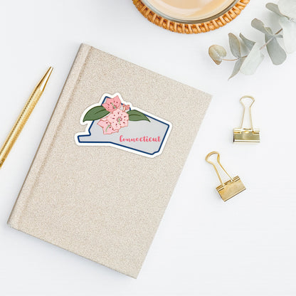 Connecticut State Flower Vinyl Sticker