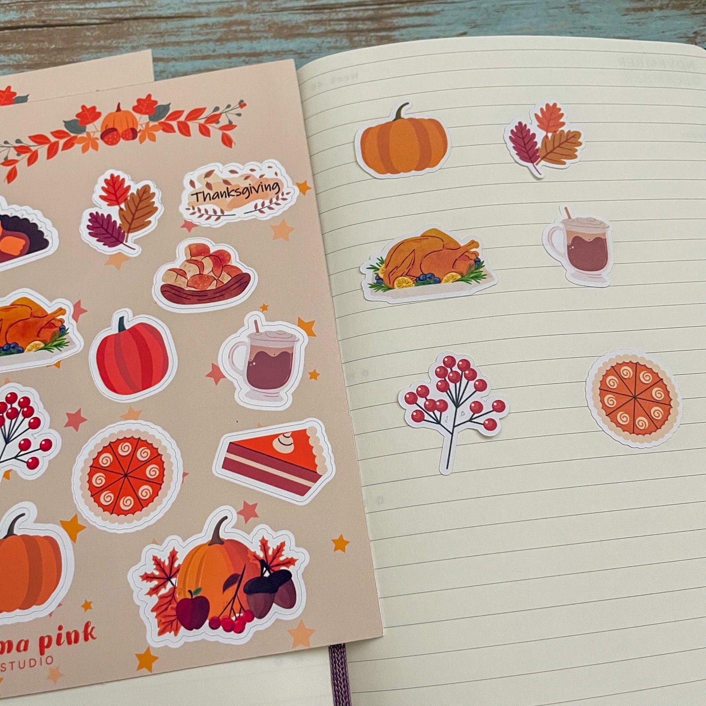 Thanksgiving Sticker Sheet