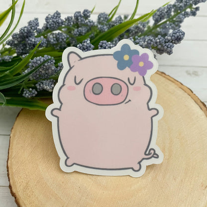 Pig Vinyl Sticker