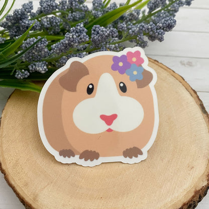 Guinea Pig Vinyl Sticker