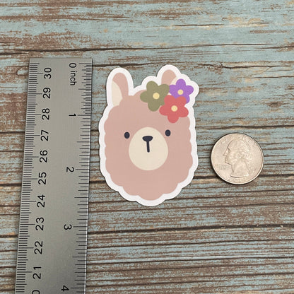 Alpaca Vinyl Sticker