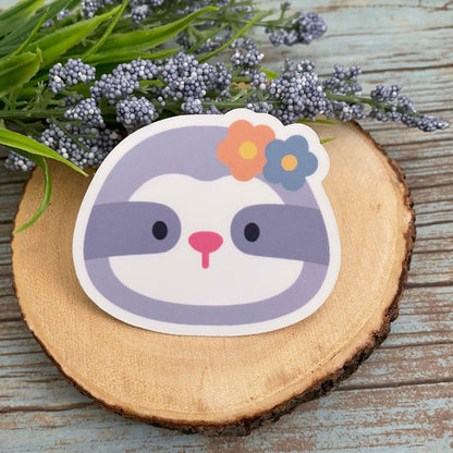 Sloth Vinyl Sticker