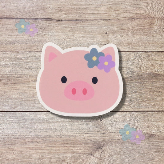 Pig Vinyl Sticker