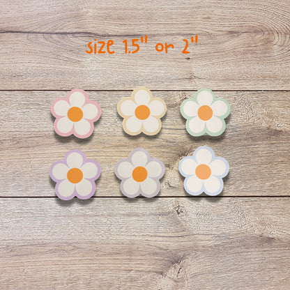 Daisy Flower Sticker Set