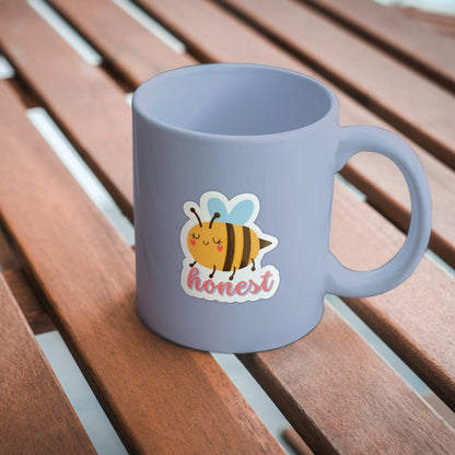 Bee Honest Vinyl Sticker