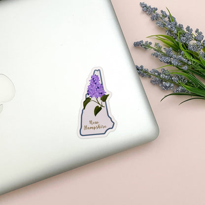 New Hampshire State Flower Vinyl Sticker