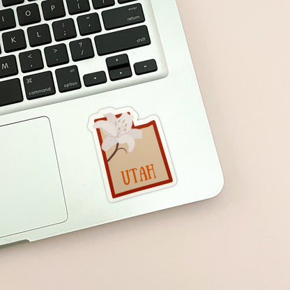 Utah State Flower Vinyl Sticker