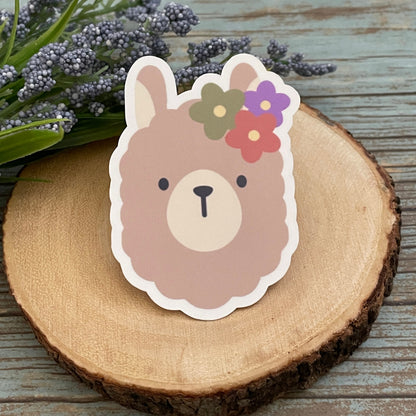 Alpaca Vinyl Sticker