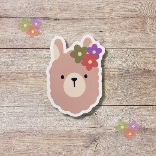 Alpaca Vinyl Sticker