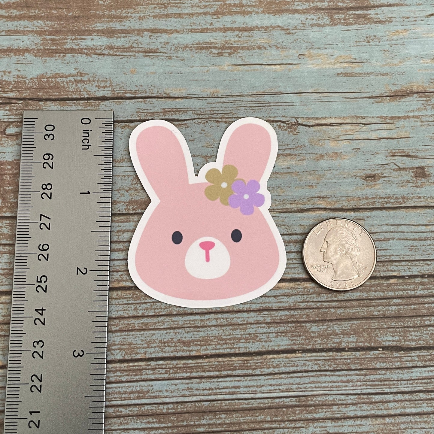 Rabbit Vinyl Sticker