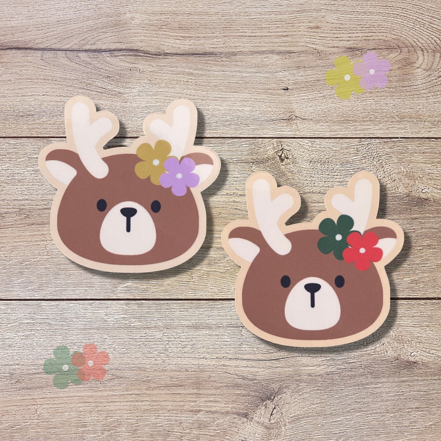 Reindeer Vinyl Sticker