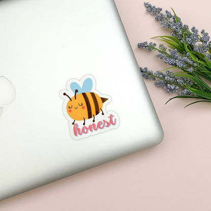 Bee Honest Vinyl Sticker