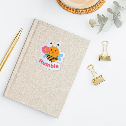 Bee Humble Vinyl Sticker