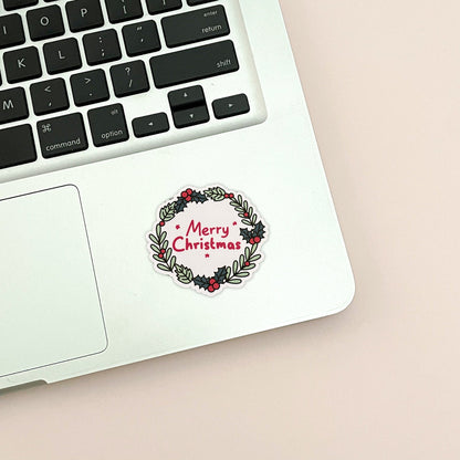 Merry Christmas Vinyl Sticker