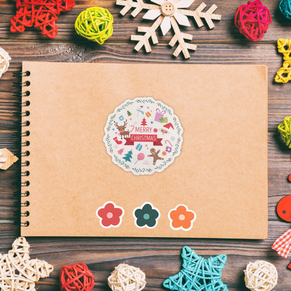 Merry Christmas Vinyl Sticker