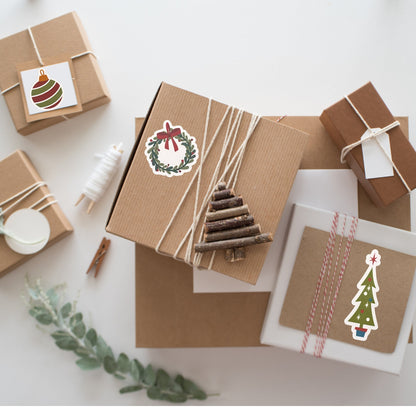 Christmas Vinyl Sticker Set