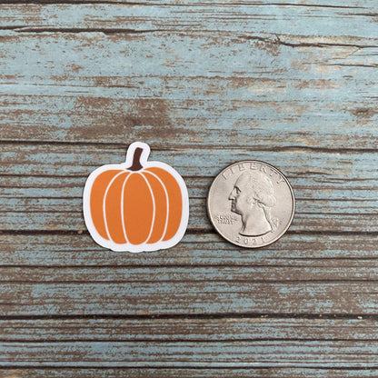 Colorful Pumpkin Vinyl Sticker Set