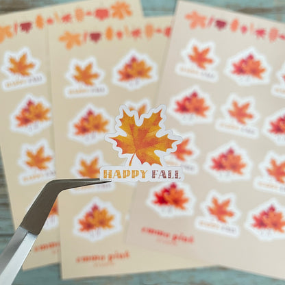 Happy Fall Sticker Sheet