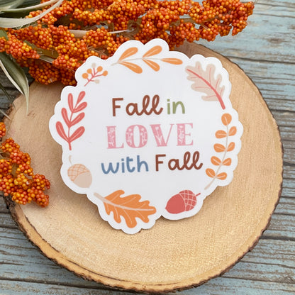 Fall Vinyl Sticker