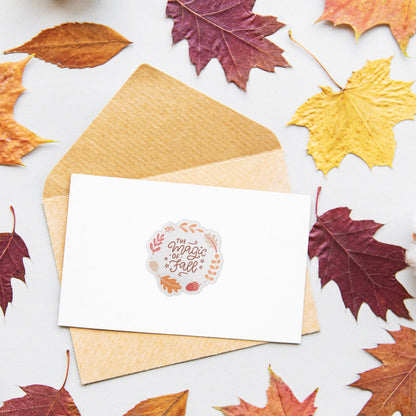 The Magic of Fall Vinyl Sticker
