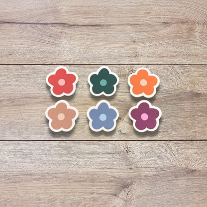Mini Holiday Flower Sticker Set
