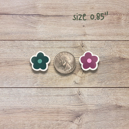 Mini Holiday Flower Sticker Set