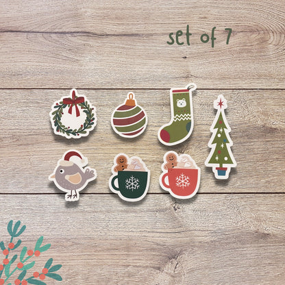 Christmas Vinyl Sticker Set
