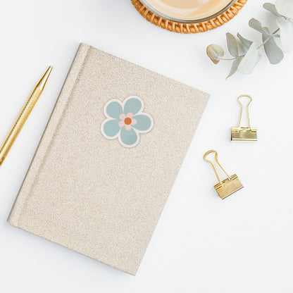 Pastel Flower Vinyl Sticker Set