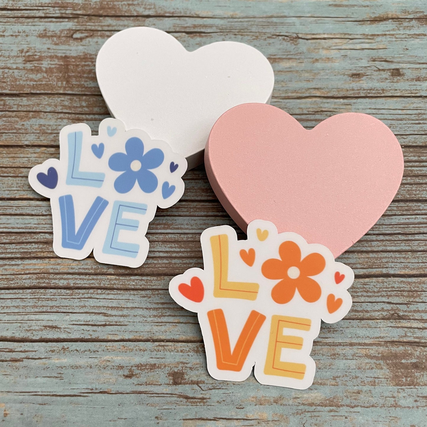 Love Vinyl Sticker, Glossy or Matte Finish