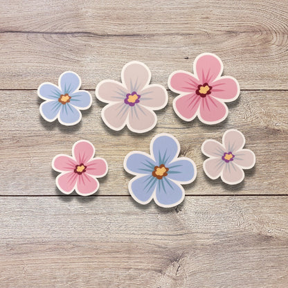Flower Vinyl Sticker Set