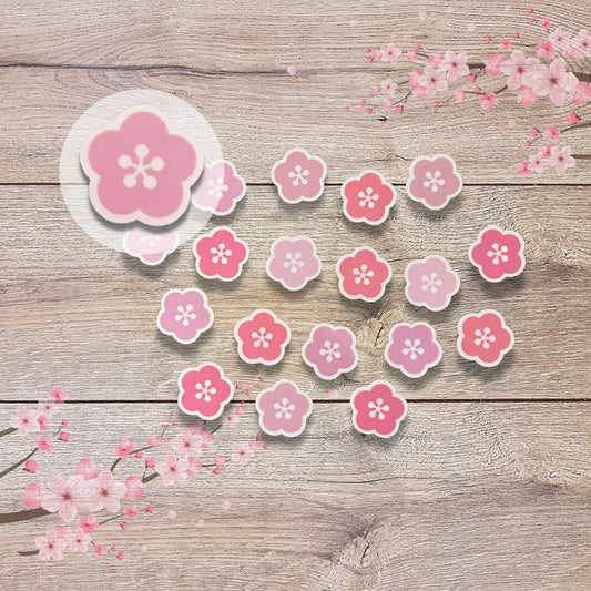 Cherry Blossom Sakura Vinyl Sticker Set