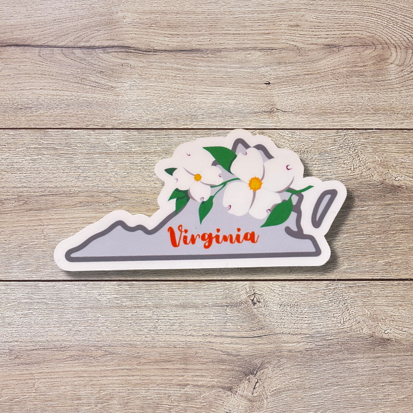 Virginia State Flower Vinyl Sticker