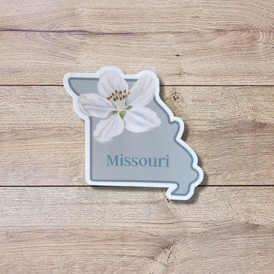 Missouri State Flower Vinyl Sticker