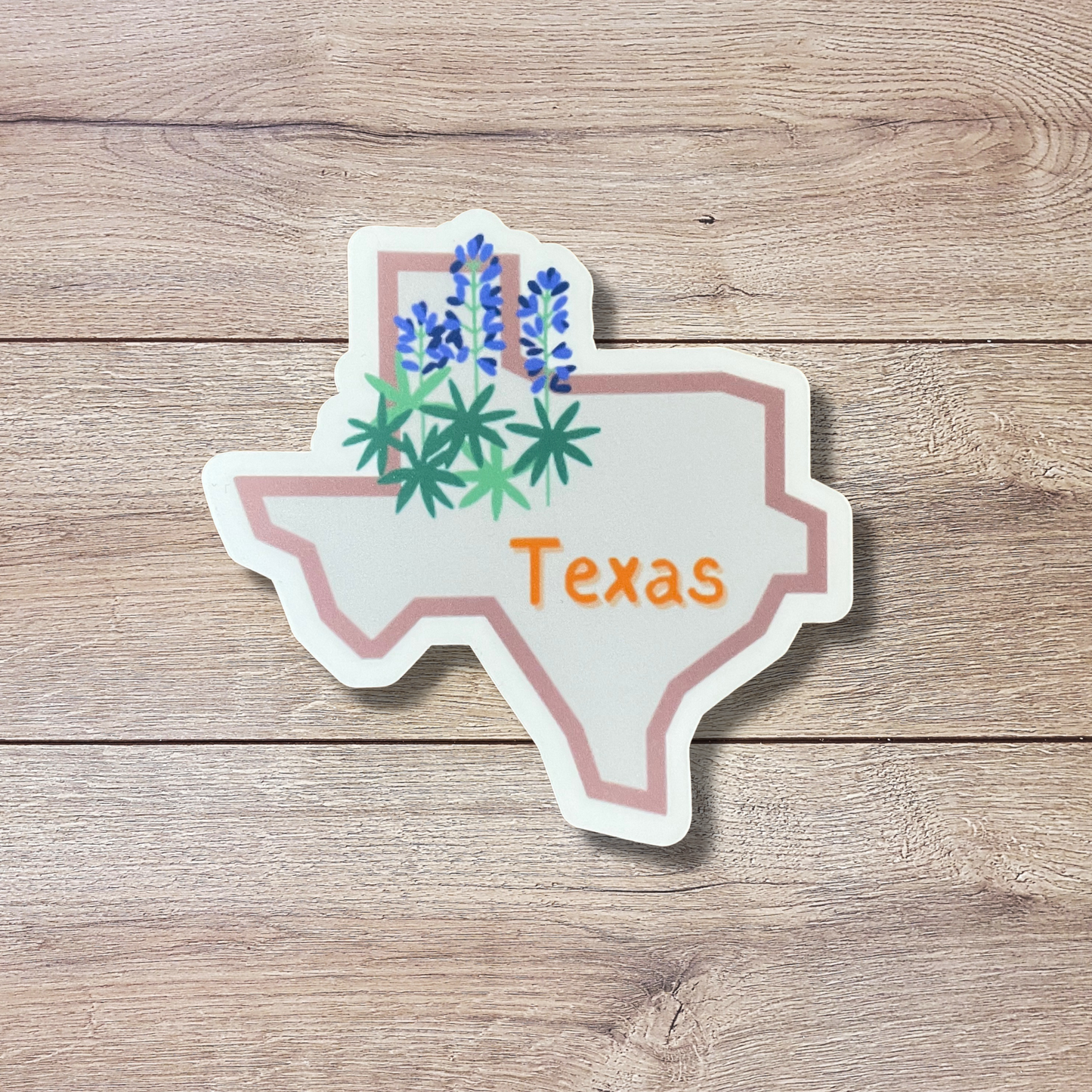 Texas State Flower Vinyl Sticker