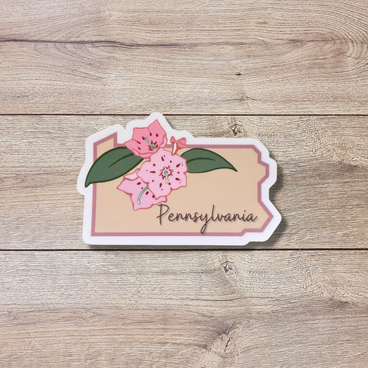 Pennsylvania State Flower Vinyl Sticker